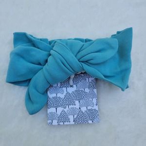 KATE QUINN Nile Elastic Knot Top Headband